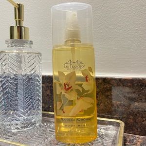 LIMITED EDITION Sf soap company Vanilla Orchid body mist perfume